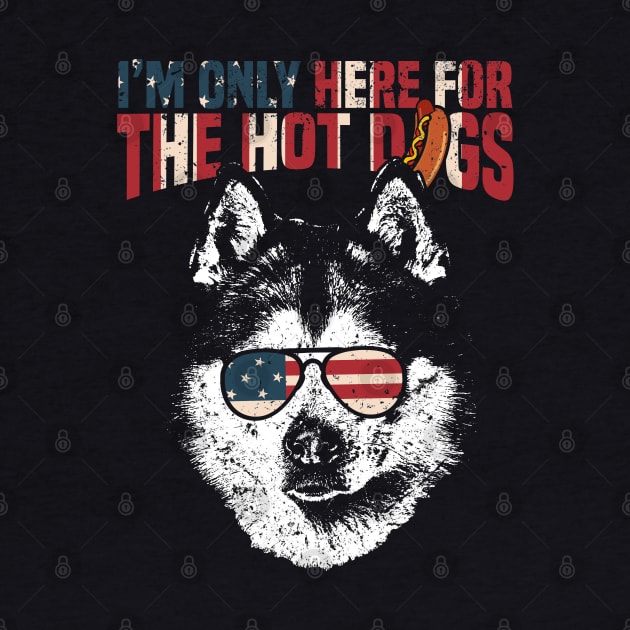 I'm only here for the hot dogs by Madfido